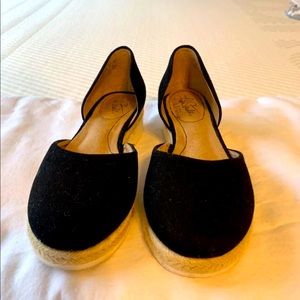 Black espadrilles